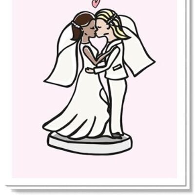 Carte gay | mariage lesbien