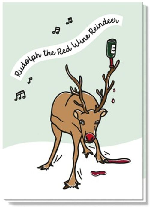 Christmas card | Rudolph