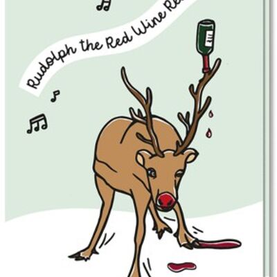 Christmas card | Rudolph