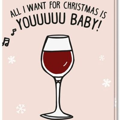 Christmas card | wine