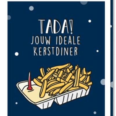 Weihnachtskarte | Kartoffelchips