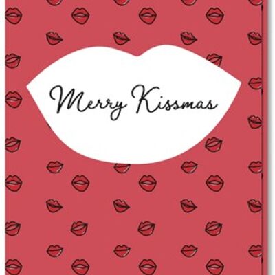 Weihnachtskarte | Kussmas