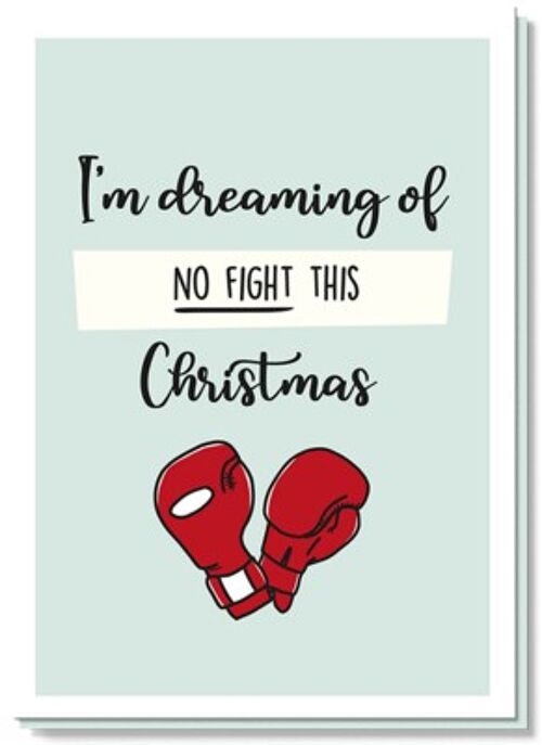 Christmas card | Fight