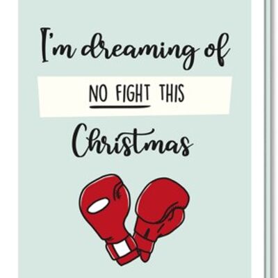 Christmas card | fight