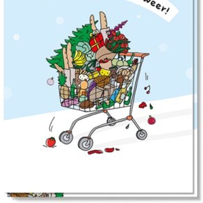 Christmas card | Groceries