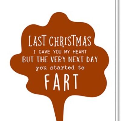 Christmas card | fart