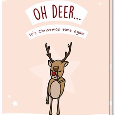 Christmas card | deer