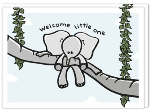 CONGRATIONS ON YOUR BABY | Elephant