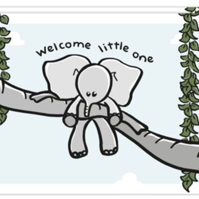 CONGRATIONS ON YOUR BABY | Elephant