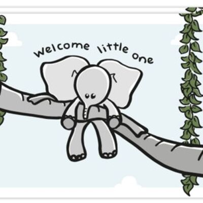 CONGRATIONS ON YOUR BABY | Elephant