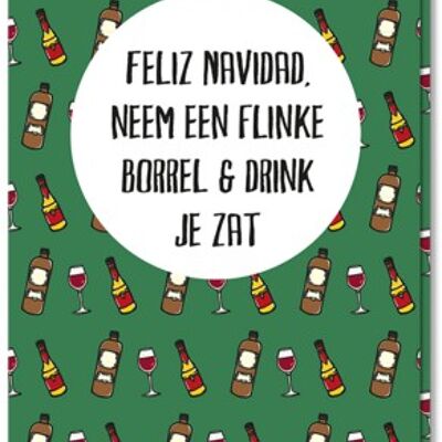 Tarjeta de navidad | feliz Navidad