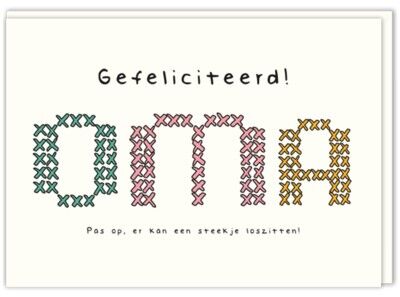 Herzlichen Glückwunsch Frau Oma