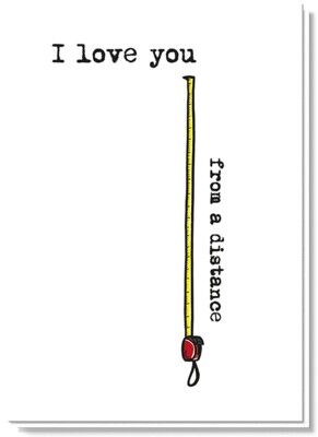 Combien je t'aime | À une distance