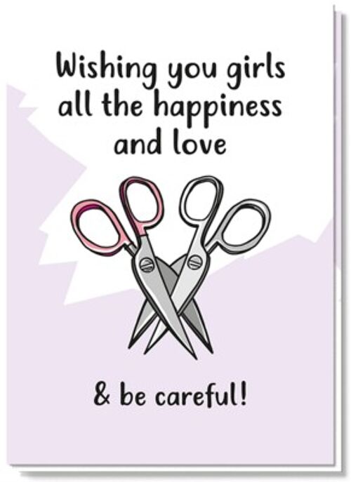 Gay card | Women's scissors