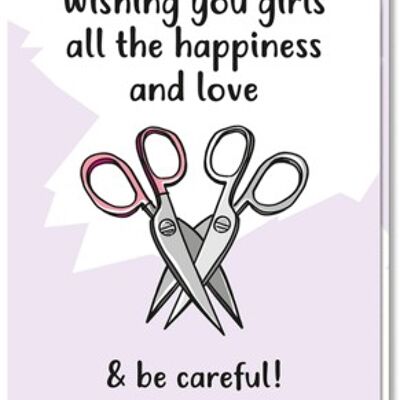 Gay card | Women's scissors