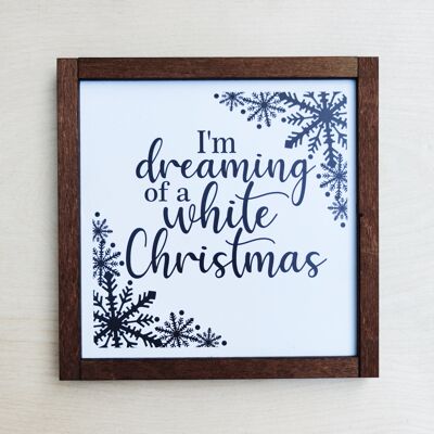 Christmas Wood sign