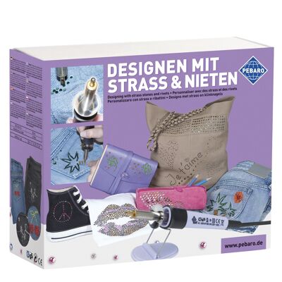 Bastelset Strass und Nieten