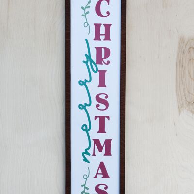 Christmas Wood sign