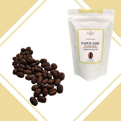 Chicchi di caffè - Papua Nuova Guinea Sigri Estate PB