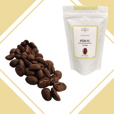 Kaffeebohnen - Peru Tunki