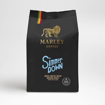 Marley Coffee Simmer Down Decaffeinated Organic - whole bean coffee