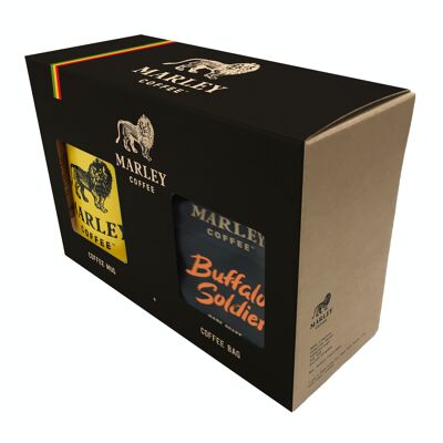Marley Coffee Gift Box Limited Edition - ground for cafetierefilter - Buffalo Soldier Dark Roast