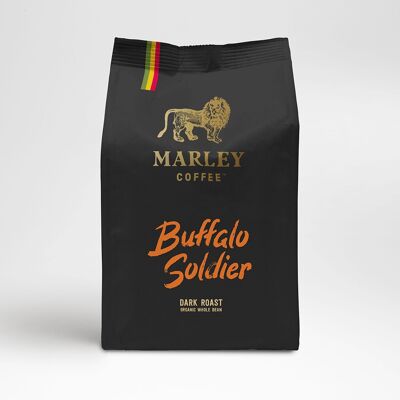 Marley Coffee Buffalo Soldier Dark Roast Organic - ground coffee