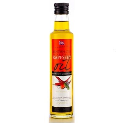 Kentish Oils Cold Pressed Rapeseed Oil Blended With Jalapeño Chili