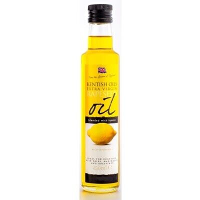 Kentish Oils Cold Pressed Rapeseed Oil Blended With Lemon