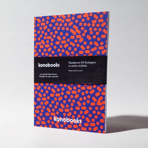 Flecko - Dotted Notebook A5 - Recycled Paper
