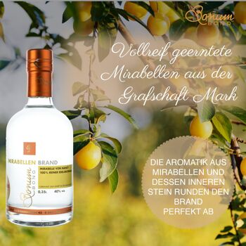 Eau-de-vie mirabelle 350 ml 40% vol. 2