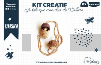 Kit Créatif : Mes Colliers en Crochet 1