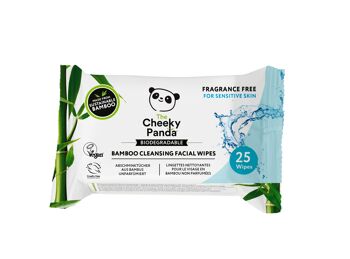 Lingettes biodégradables pour le visage | 24 Packs - Non Parfumé 1