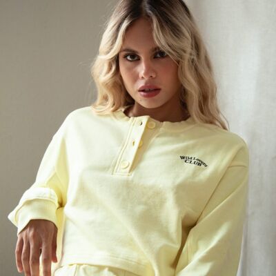 London Lounge-Sweatshirt - Gelb