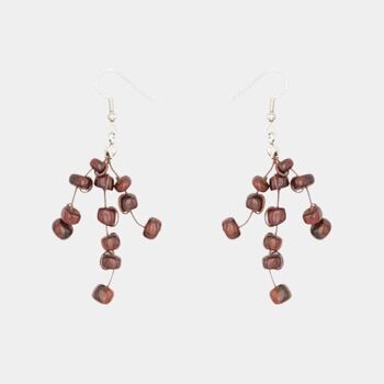 Boucles d'oreilles en bois Perla 5