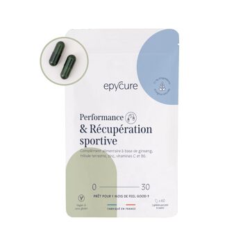 CURE PERFORMANCE SPORTIVE & RECUPERATION - 1 MOIS DE CURE  - x60 PILULES - 2 gélules / jour 2