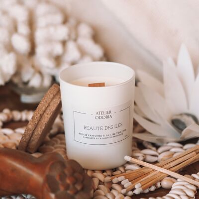 BEAUTE DES ILES scented vegetable candle