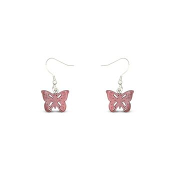 Boucles d'oreilles en amarante Chloe 1