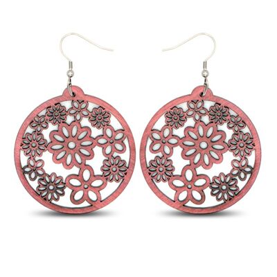 Florya amaranth earrings