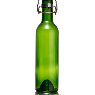 Botella verde