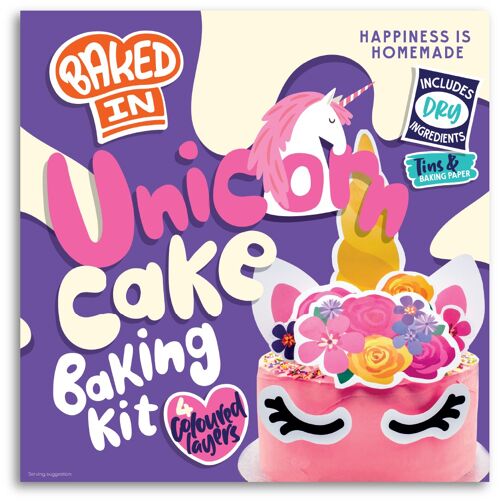 Unicorn Celebration Cake Kit