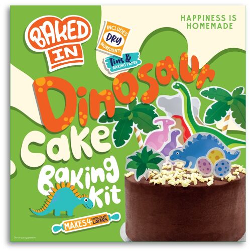 Dinosaur Celebration Cake Kit
