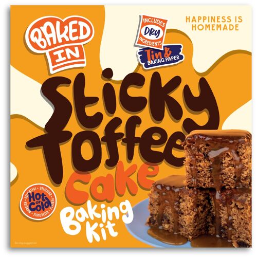 Sticky Toffee Cake Baking Kit
