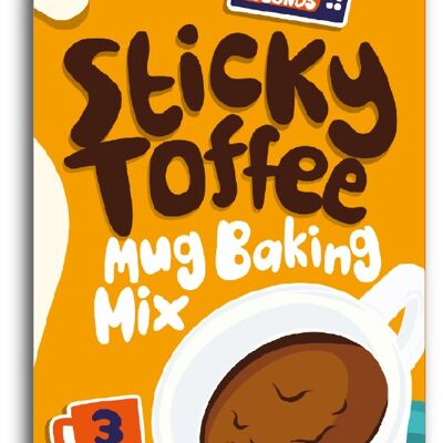 3 Pack Sticky Toffee Mug Cake Mix