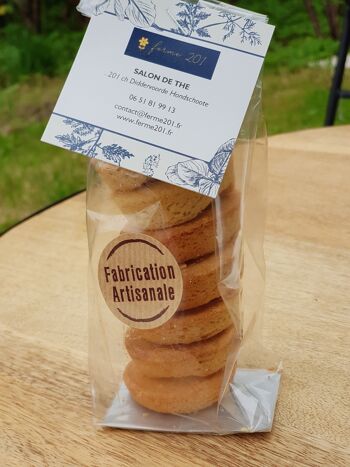 Palets d'Hondschoote aux amandes, fabrication artisanale de la Ferme 201