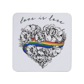 Love is Love Single Coaster 3