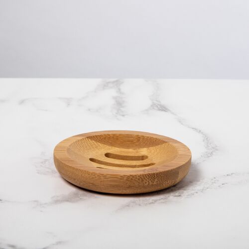 Bamboo Soap Dish - Circle