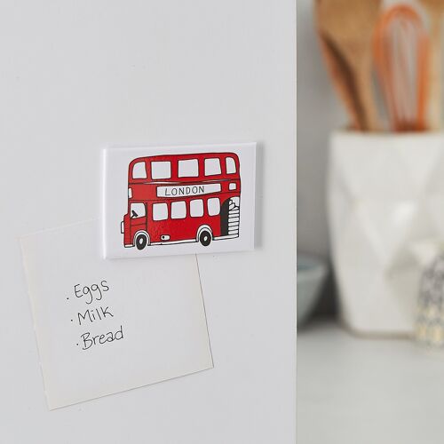 London Bus Magnet