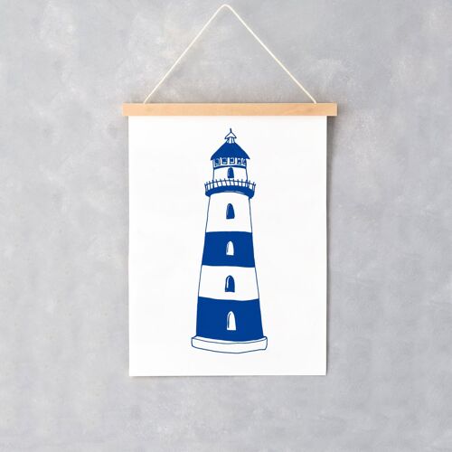 Lighthouse A4 Print