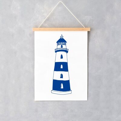 Lighthouse A4 Print